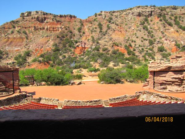 Palo Duro Canyon Amphitheater.